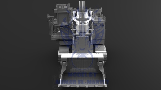 Caterpillar CAT 6021B大型挖掘机造型3D建模图纸 Solidworks设计缩略图